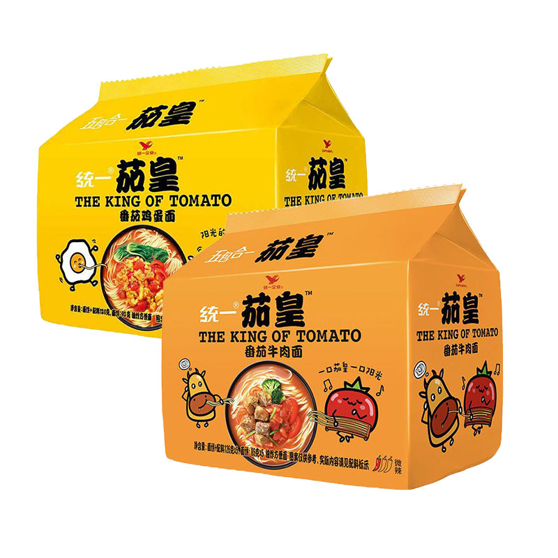 统一泡面多口味组合五连包