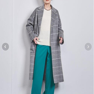 tokyo系列 6万5日元 90羊毛翻领系带羊毛大衣 赔钱清货 断码