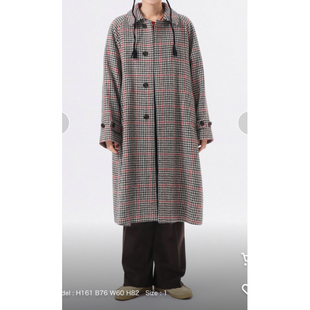 经典 长款 女款 苏格兰高地羊毛纯羊毛大衣 boy