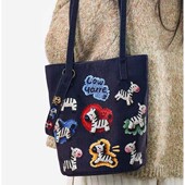 有趣琳 水桶包女新年马年生肖马上开心大容量水桶托特单肩包发