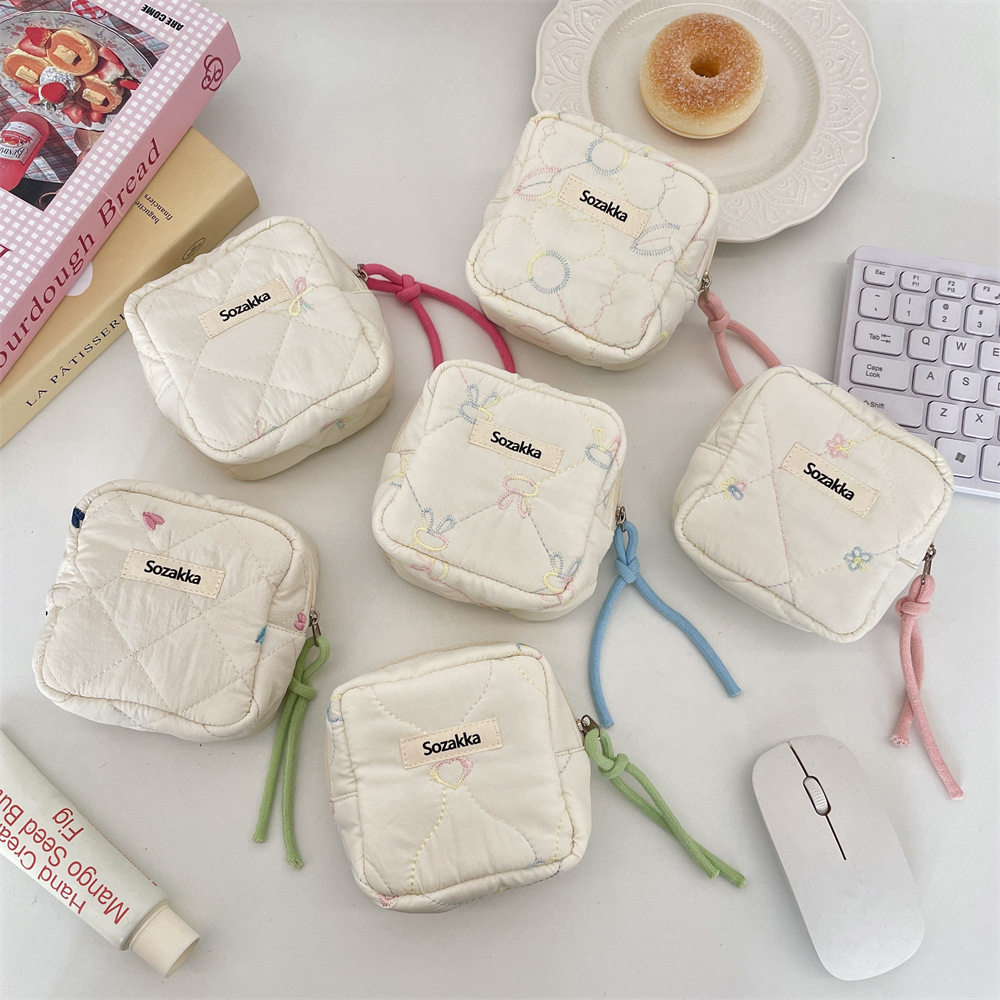 有趣琳 绗缝夹棉卫生包收纳袋迷你随身柔软便携生理期,收纳整理,吸尘器收纳架/盒/袋,淘宝优惠券,粉丝福利购,淘宝优惠卷