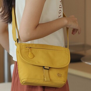 有趣琳 单肩包女休闲百搭斜挎包轻便日常通勤包妈妈包大容量