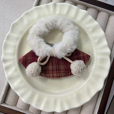 有趣琳 Kitty斗篷10cm秋冬圣诞迷你玩偶娃衣