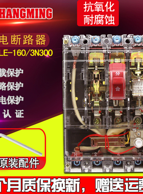人民漏电断路器DZ20L-160A 250A 400A 630A/4300三相四线透明开关
