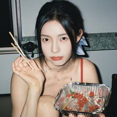 芭蕾风蝴蝶结choker项链韩国女团