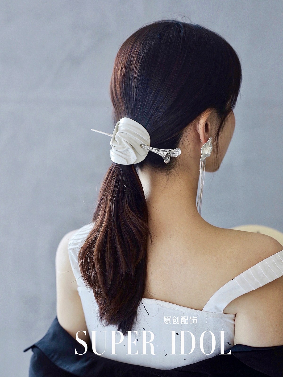 买一送一发饰发簪简约现代法式发夹后脑勺头饰女夏仙气短发网红款