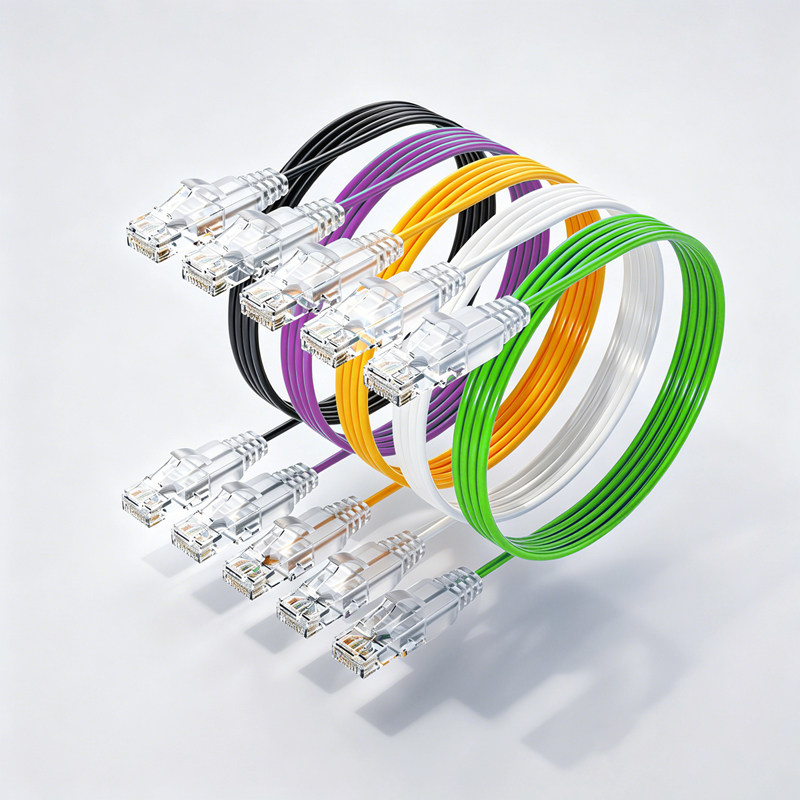 CAT6a成品网线万兆宽带连接线电脑高速8芯网线超六类极细网络跳线