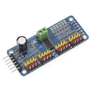 16路PWM Servo 舵机驱动板机器人控制器IIC接口驱动器模块PCA9685