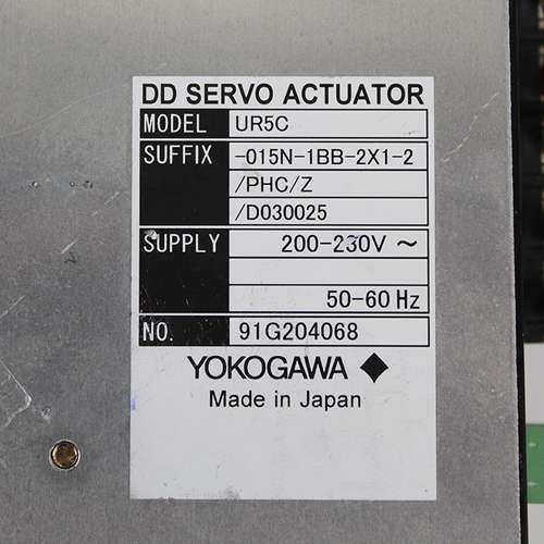 YOKOGAWA横河 伺服驱动器 UR5C-015N-1BB-2X1-2/PHC/Z