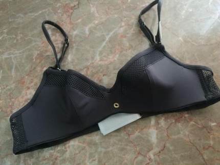 满80元免邮 小尺码小罩杯文胸 小胸模杯内衣 冰丝面料灰色80C