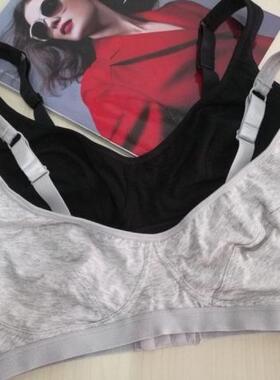 超薄棉质无钢托文胸 运动内衣 面料吸汗弹性好707580BCD 8590CD