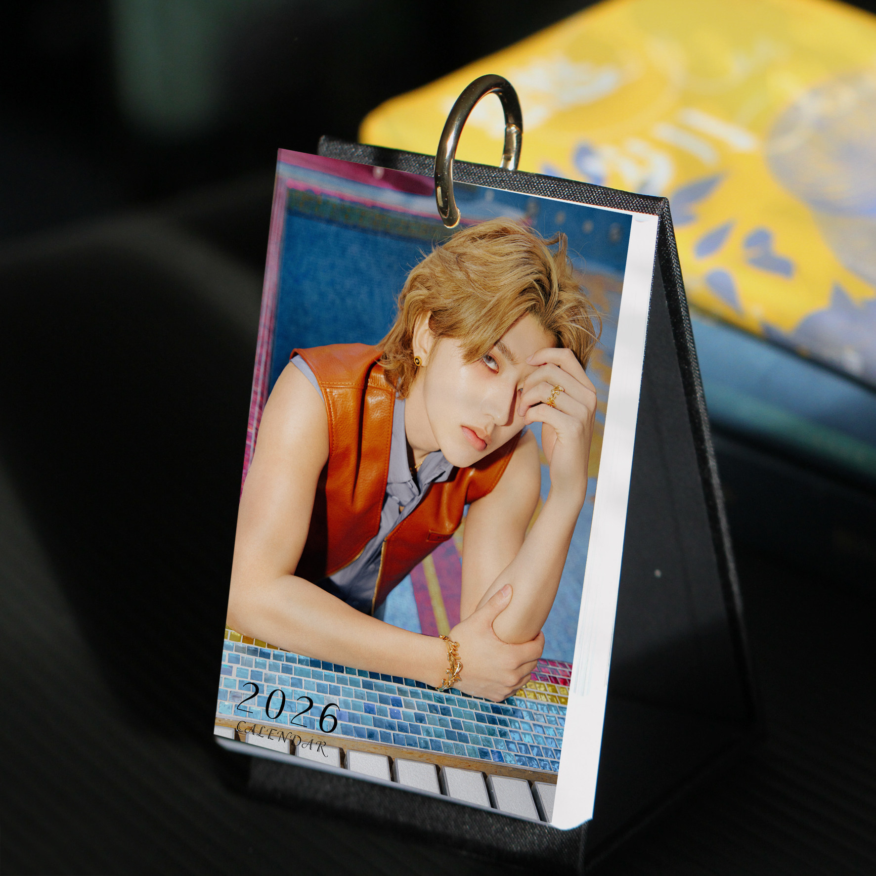 蔡徐坤日历2026年55页台历明星定制小卡同款周边写真记事周历生日