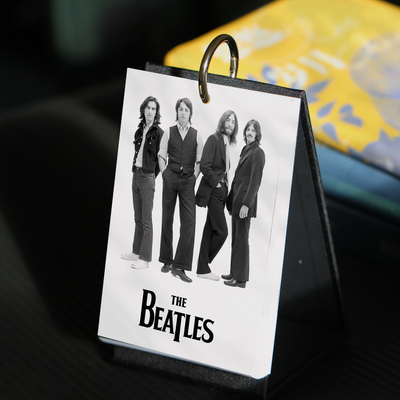 TheBeatles披头士乐队周历2026年55页台历明星甲壳虫同款周边日历