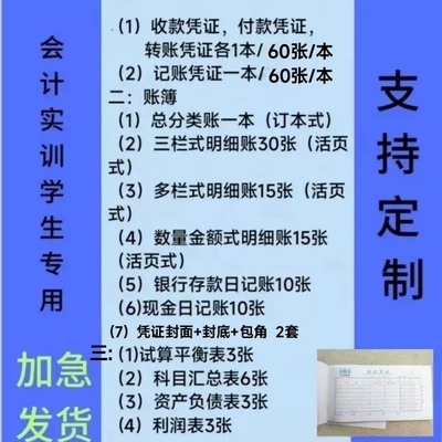 财务管理会计实训材料全套三栏明细数量金额明细多栏应交增值税