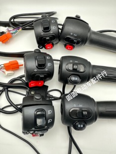 AM爱玛电动车踏板车电瓶车蕾拉大迪欧N300组合开关油门连体转把