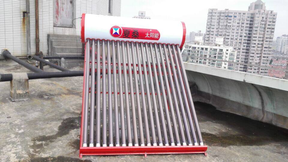 上海夏桑太阳能热水器 紫金管太阳能全智能化太阳能热水器