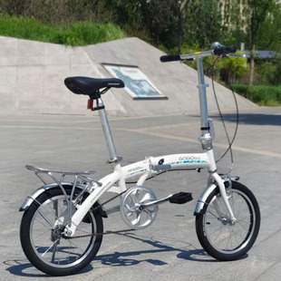 GOGOBIKE16寸折叠车 铝合金车架 学生车代步车通勤超轻便携式