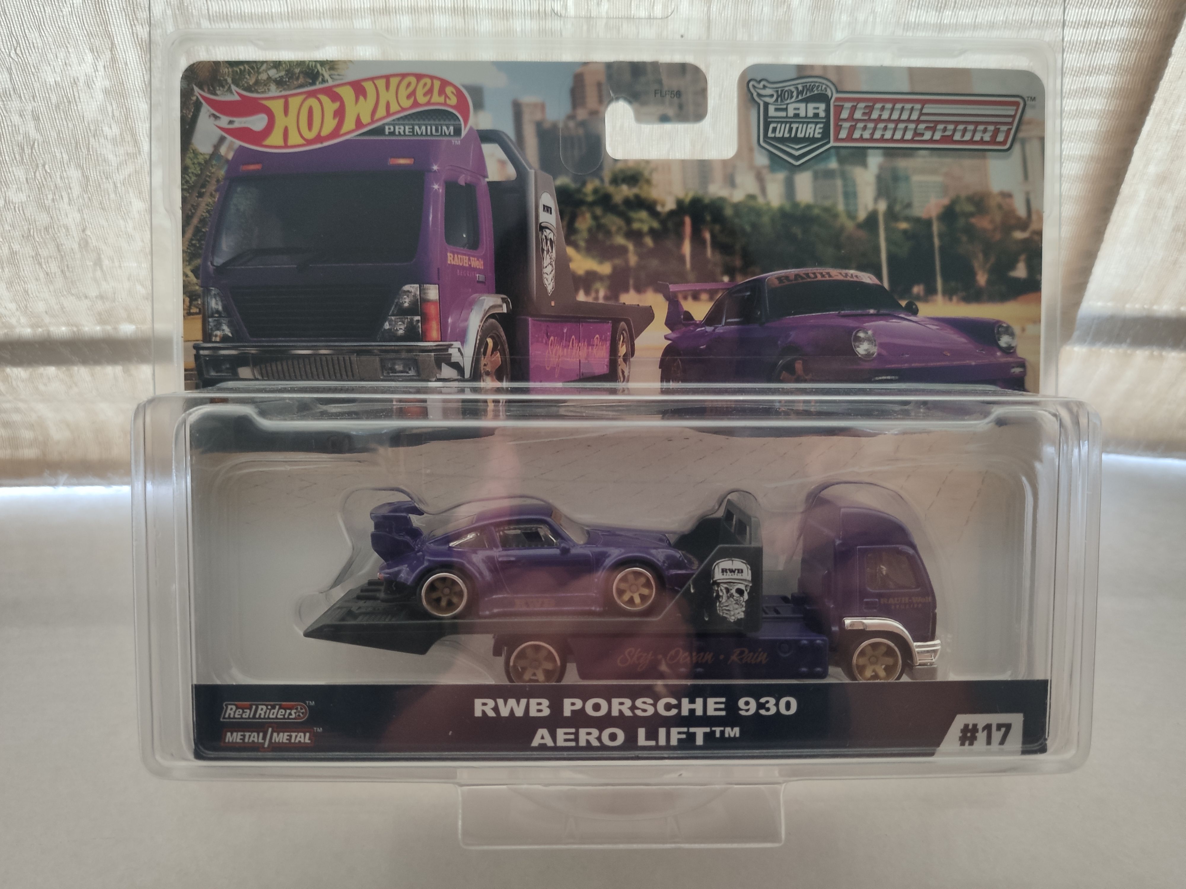 风火轮保时捷 RWB 930 GTR34 r32 日产尼桑运输车队马自达787b#17