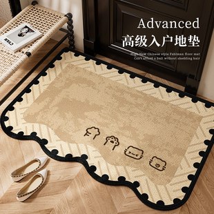 圈绒入户门口地垫2025新款 高级感进门地垫可擦洗耐脏防滑入户专用