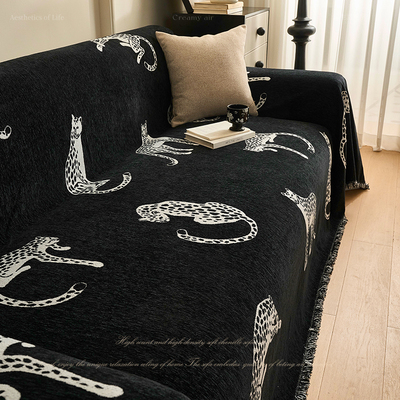 沙发套罩2024新款轻奢高级感沙发盖布防滑沙发垫布防猫抓加厚盖毯