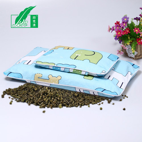 婴幼儿绿豆清热新生小枕头荞麦壳