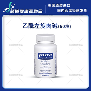 国内现货 pure倍宜健康胶囊乙酰左旋肉碱Acetyl-l-Carnitine 60粒
