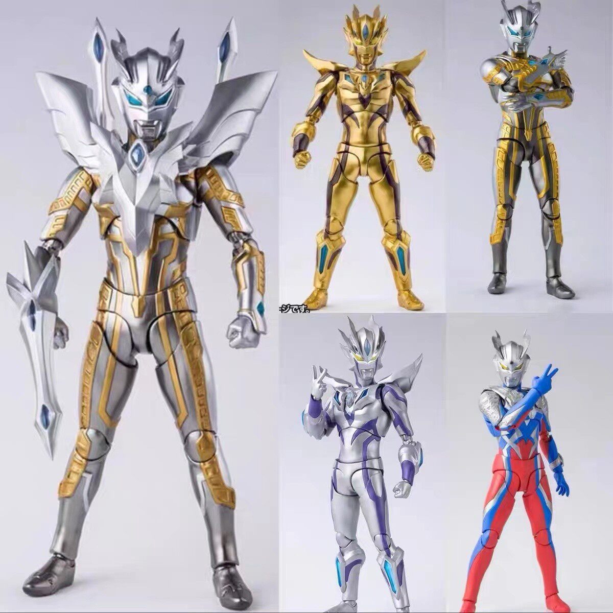 블레이즈 피규어 다관절 이동식 골드 CYRO GRIGIO OTTO 인형 남자 모델 어린이 장난감 선물