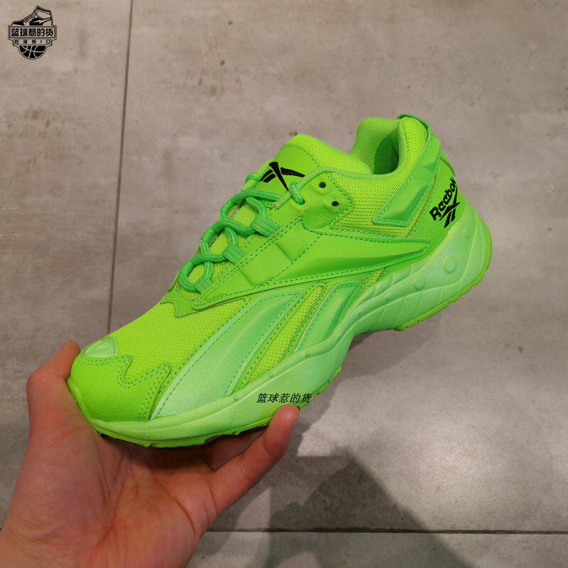 REEBOK INTV 96锐步男女复古潮流休闲运动老爹鞋2143荧光绿FX2138