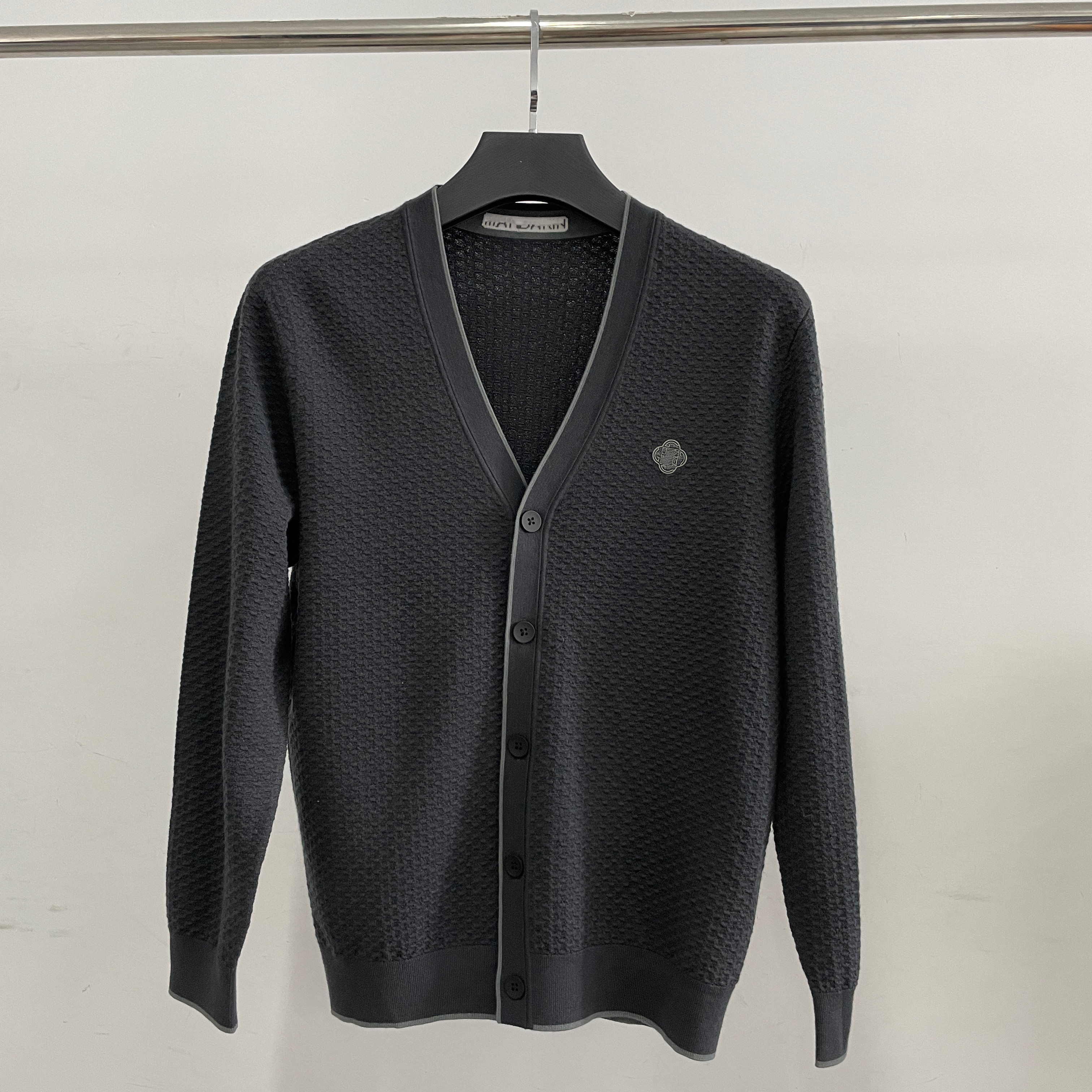 柒paimy700男士秋冬季深灰色v领针织开衫外套,男装,针织衫/毛衣,淘宝优惠券,粉丝福利购,淘宝优惠卷