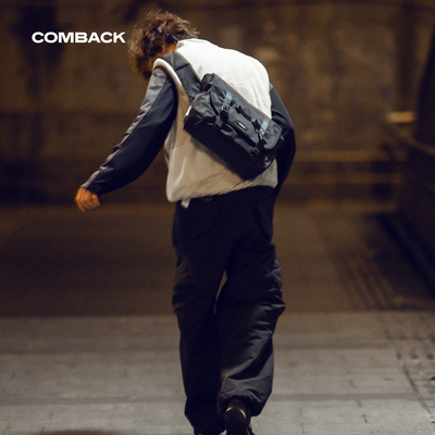 COMBACK休闲骑行单肩斜挎包潮流挎包ins机能学生大容量邮差运动
