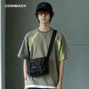 COMBACK小号休闲挎包男女多功能零钱包户外轻便单肩包手机胸包