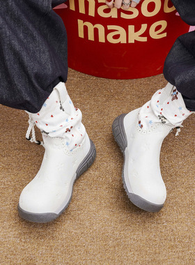 玛速主义2026新款复古马丁靴女春百搭小众设计感短靴时装户外单靴