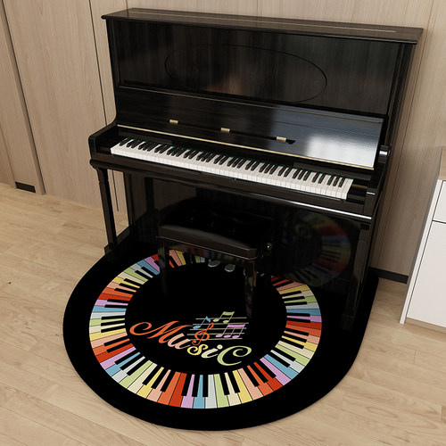 TPR钢琴地毯防潮隔音定制减震
