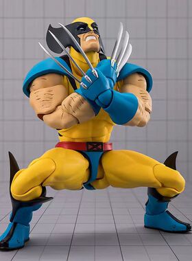 万代日本 SHF 漫威 X战警 金刚狼 狼叔 游戏版 可动手办