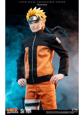 ROC RocketToys 布衣 火影忍者 漩涡鸣人 仙人模式可动手办