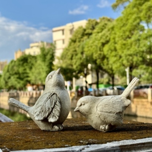 创意工艺品礼品个性 欧美法式 饰品 家居装 乡村小鸟摆件动物饰品