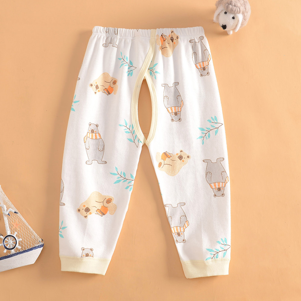 哈咪奇宝宝春秋全棉开裆长裤婴幼儿童纯棉无骨秋裤居家打底睡裤冬,童装/婴儿装/亲子装,家居裤/睡裤,淘宝优惠券,粉丝福利购,淘宝优惠卷