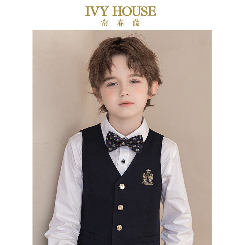 IVY HOUSE常春藤童装男童领饰秋季款 复古绅士领结儿童配饰