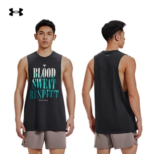 Rock强森男子训练运动背心1383228 Project 安德玛