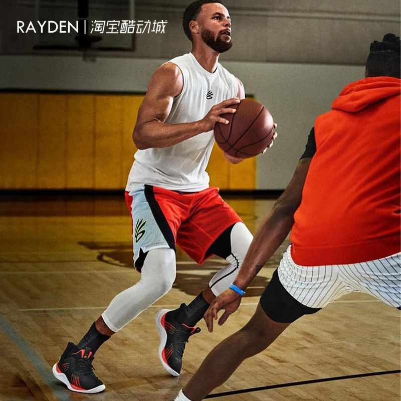 正品安德玛CURRY同款七分紧身裤