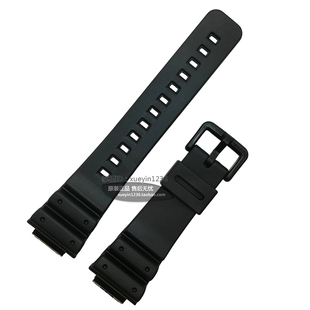 卡西欧CASIO原装DW-6900/G-6900黑色亚光黑塑料扣树脂表带/表链