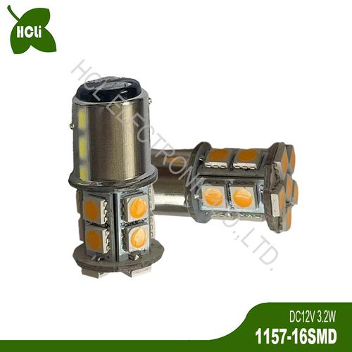 高品质 12V 3W BAY15D BAZ15D PY21/5W P21/5W 1157 LED车灯 尾灯