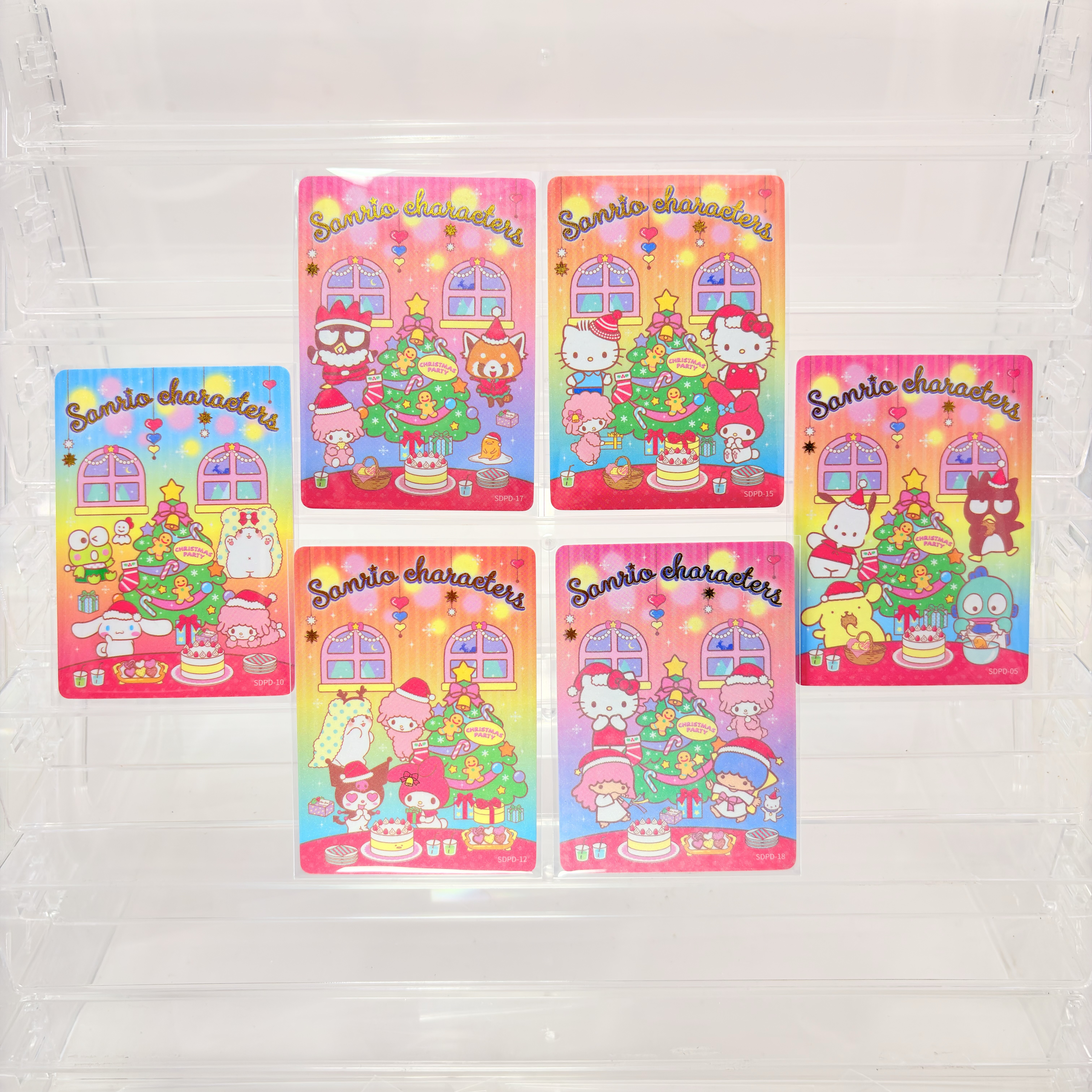 三丽鸥圣诞派对卡