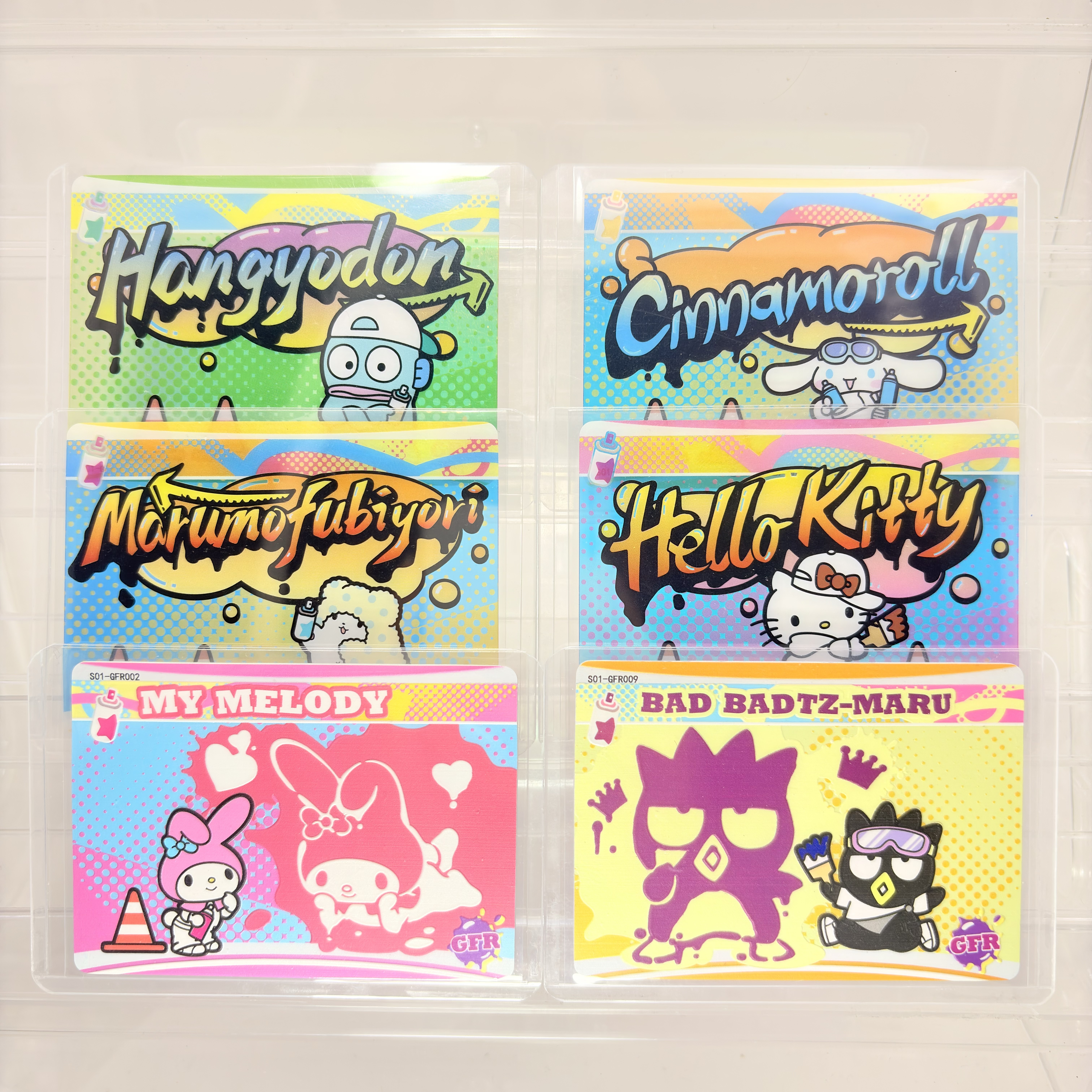 一起玩儿三丽鸥高卡位Sanrio收藏卡片GPR卡涂鸦老大GFR卡牌指定款