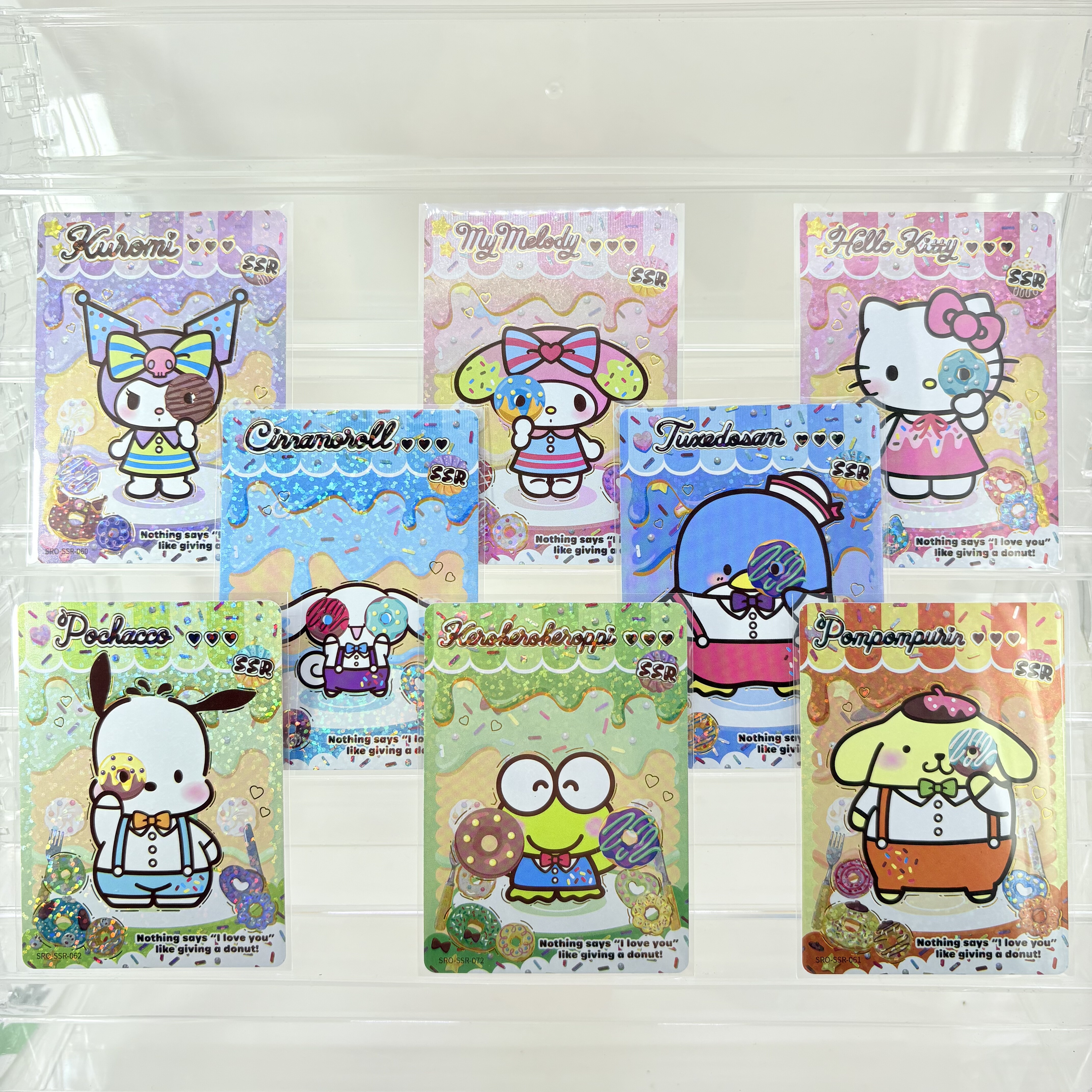 卡宝文创三丽鸥Sanrio甜甜圈卡片SSR卡第三弹卡牌全套单卡自选