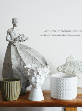 出口北欧样品孤品树脂装饰摆件