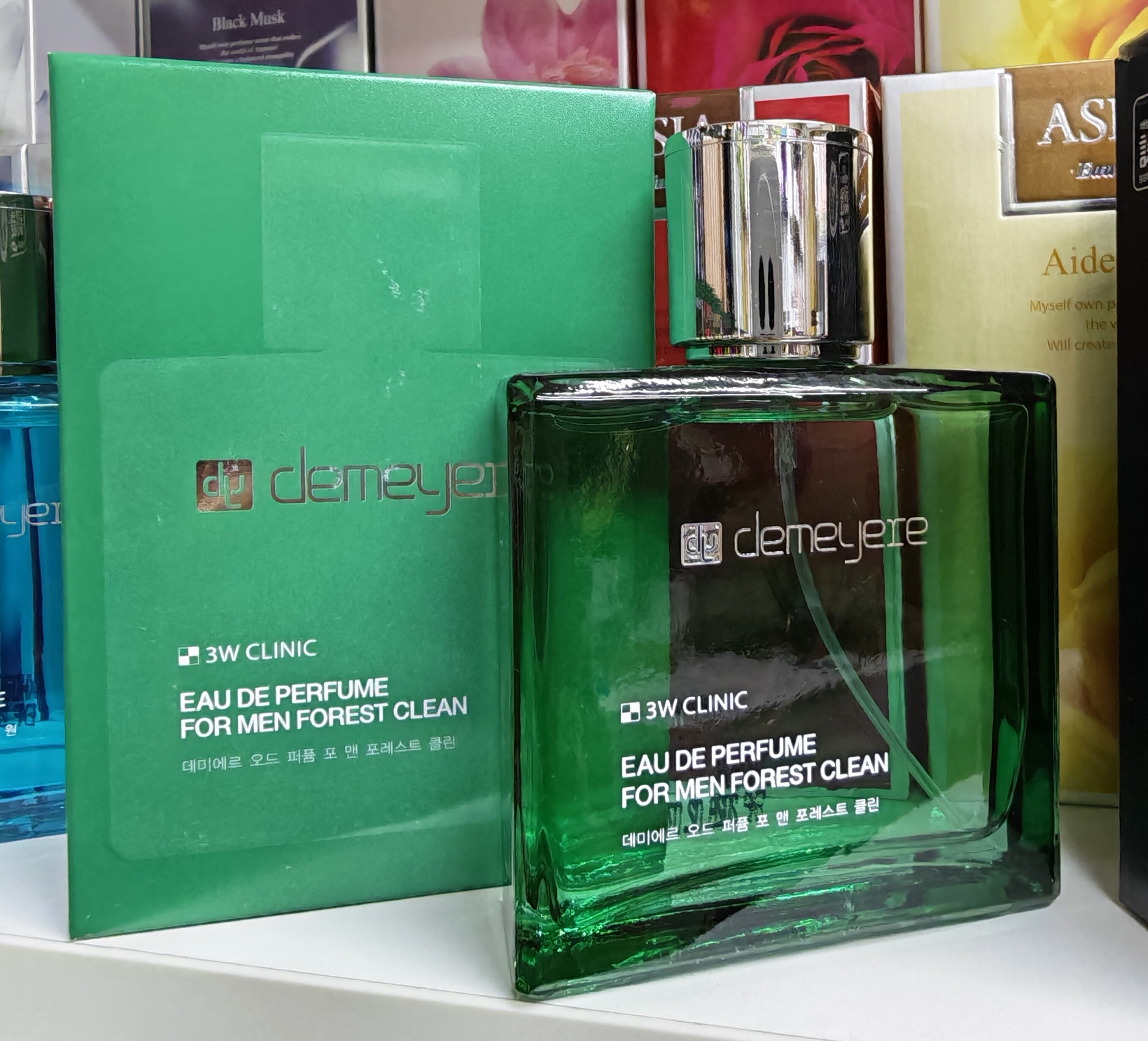 韩国原装3w clinic男士深林香水清新自然50ml