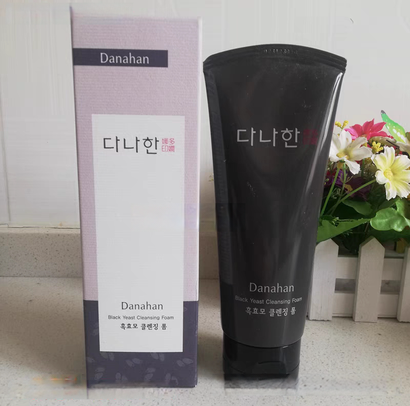 韩国Danahan多娜娴黑米酵母人参根净透洁面泡沫洗面奶保湿200ml