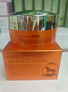 韩国DEOPROCE迪戈内斯马油全效修护霜抗皱滋养修护弹力补水100g