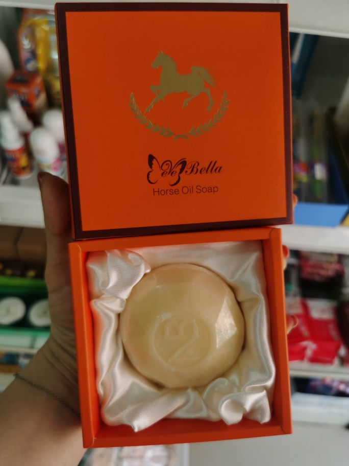 韩国Bella 马油皂香皂沐浴皂手工皂100g